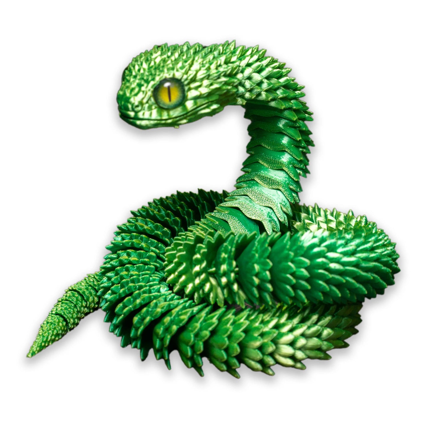 3D Printed Flexible Snake Toy
