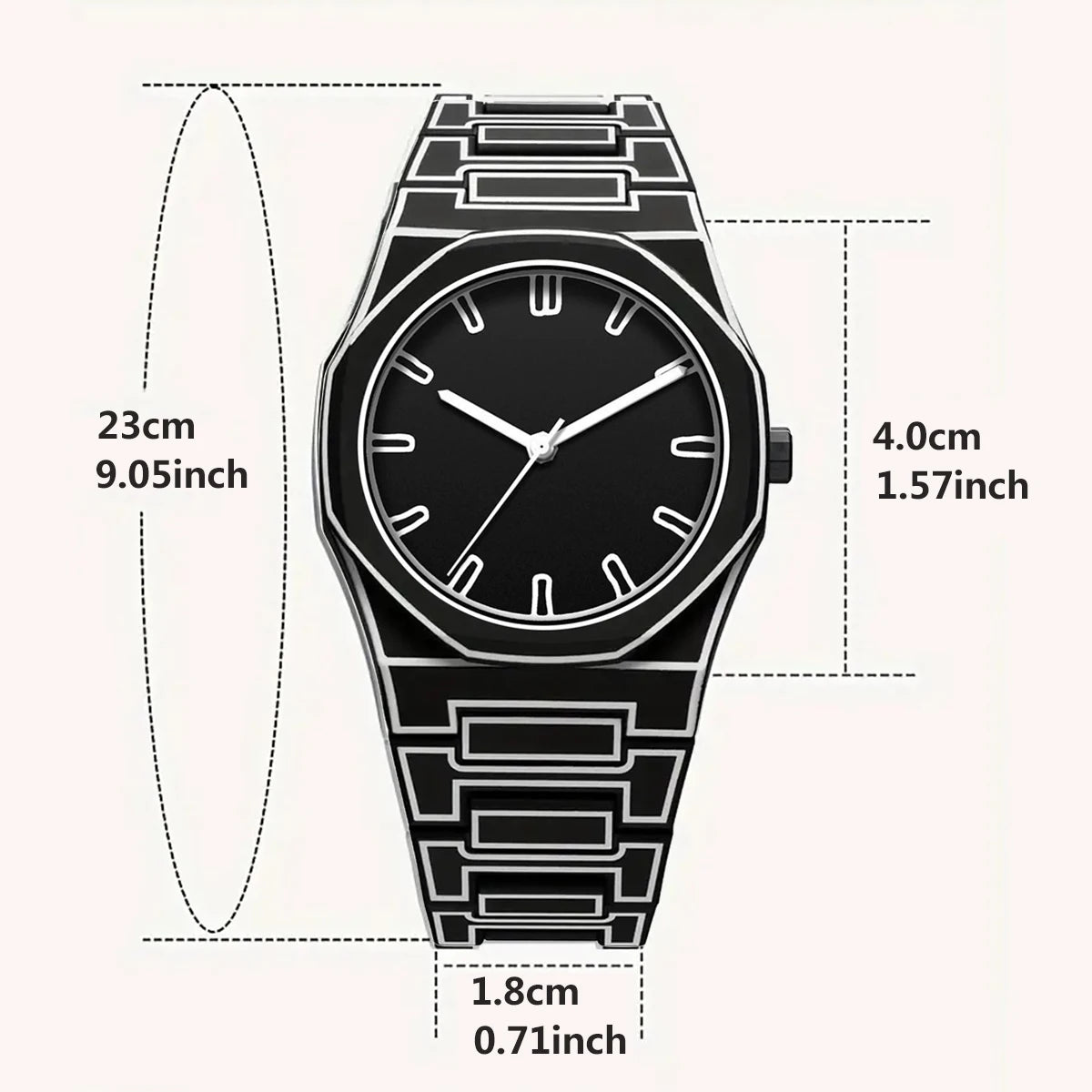 2D Comic Quartz Watch