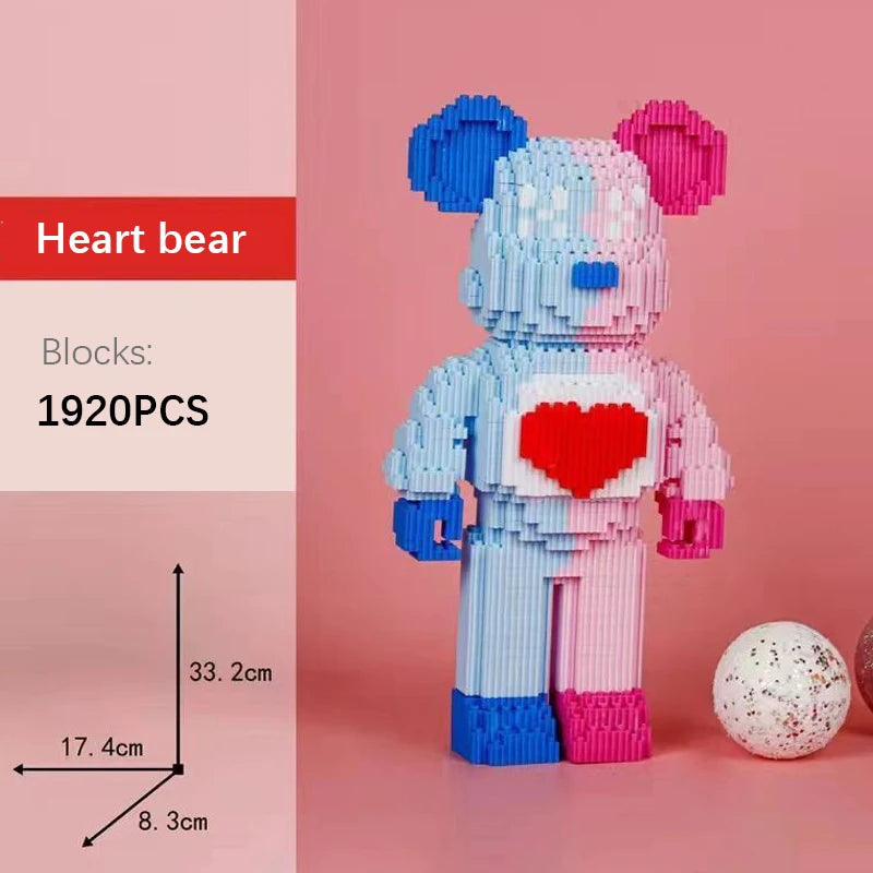 3DBlocks Bear Building Blocks