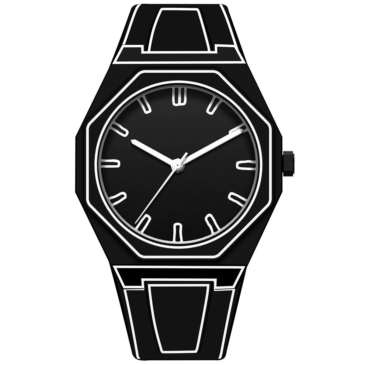 2D Comic Quartz Watch