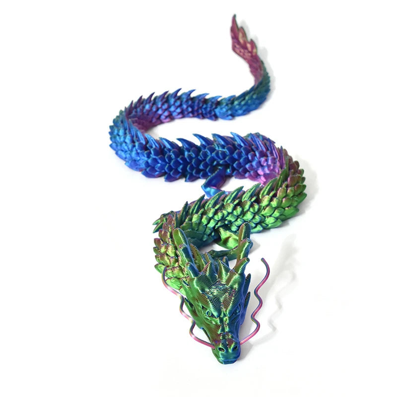 3D Printed Flexible Snake Toy