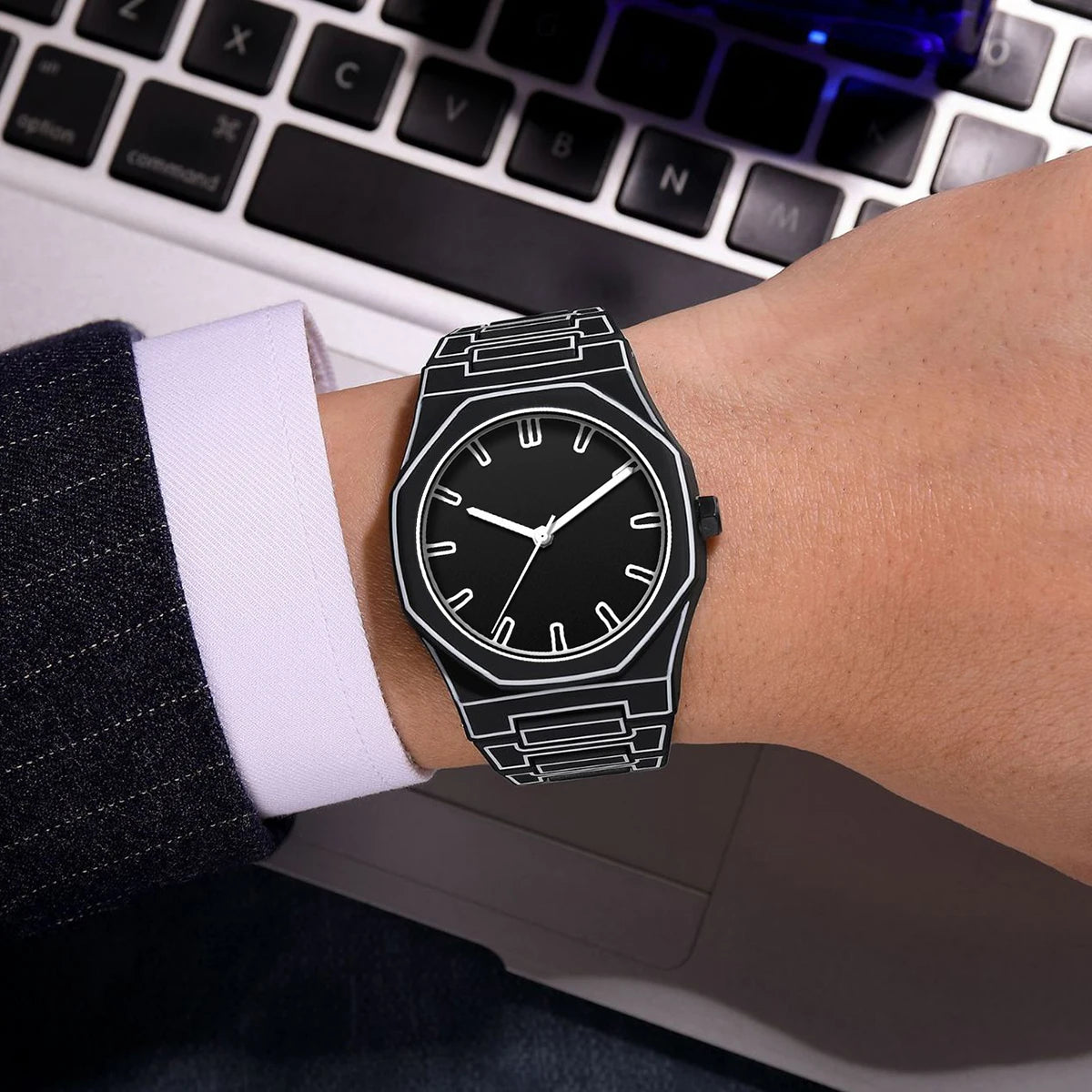 2D Comic Quartz Watch