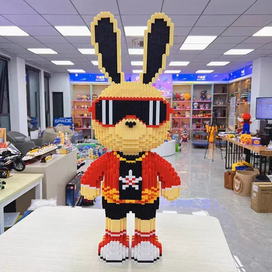 Bloques de construcción de conejos divertidos de 3DBlocks