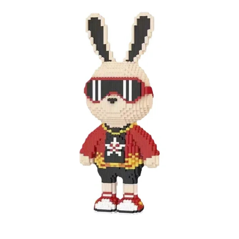 3DBlocks Cool Bunny Rabbit Building Blocks