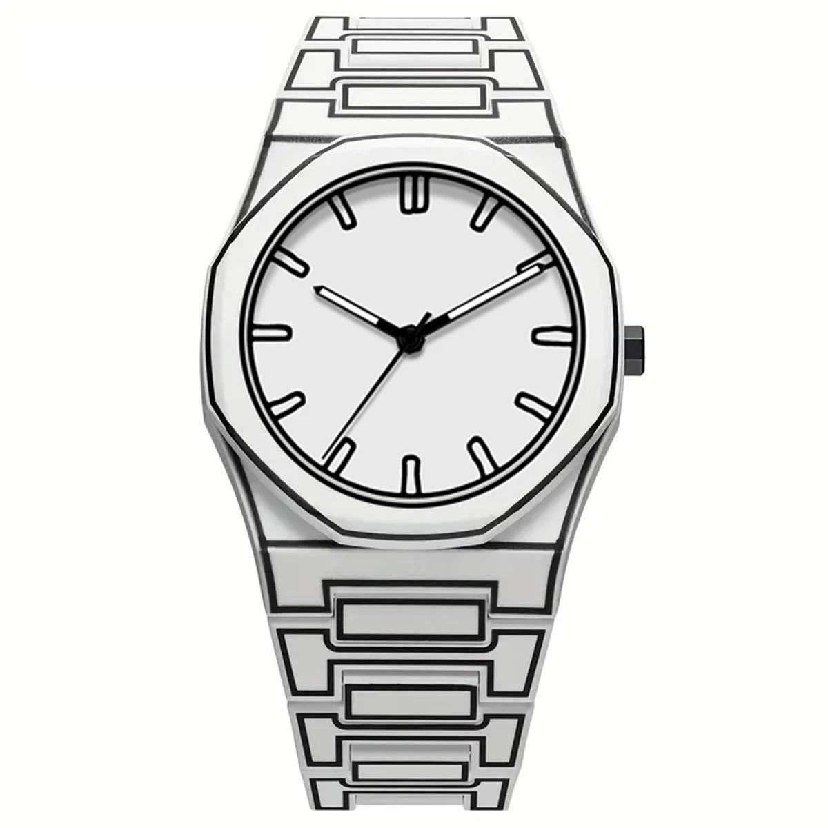 2D Comic Quartz Watch