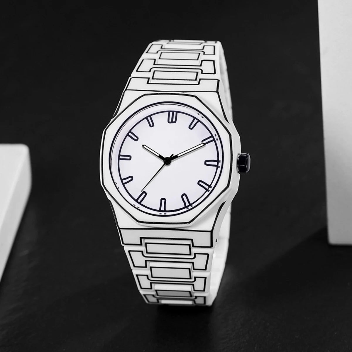 2D Comic Quartz Watch