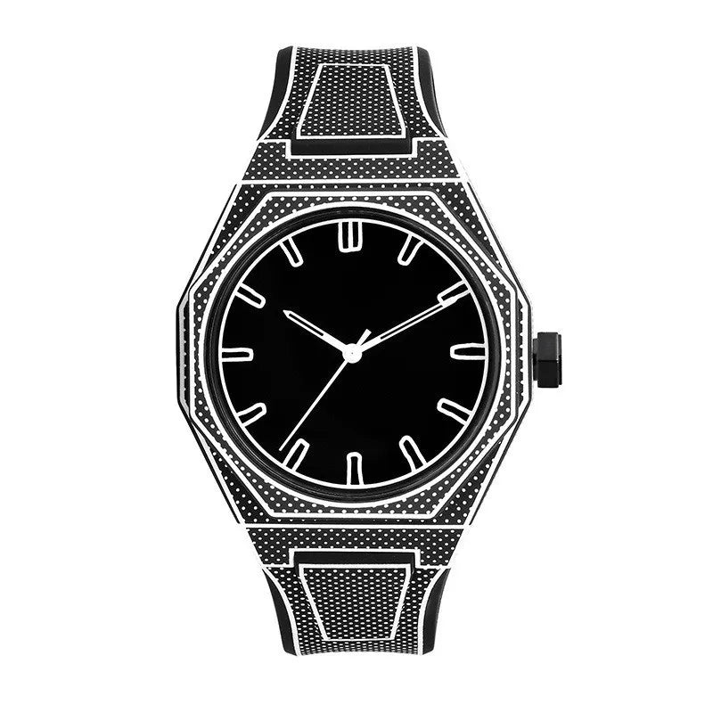 2D Comic Quartz Watch