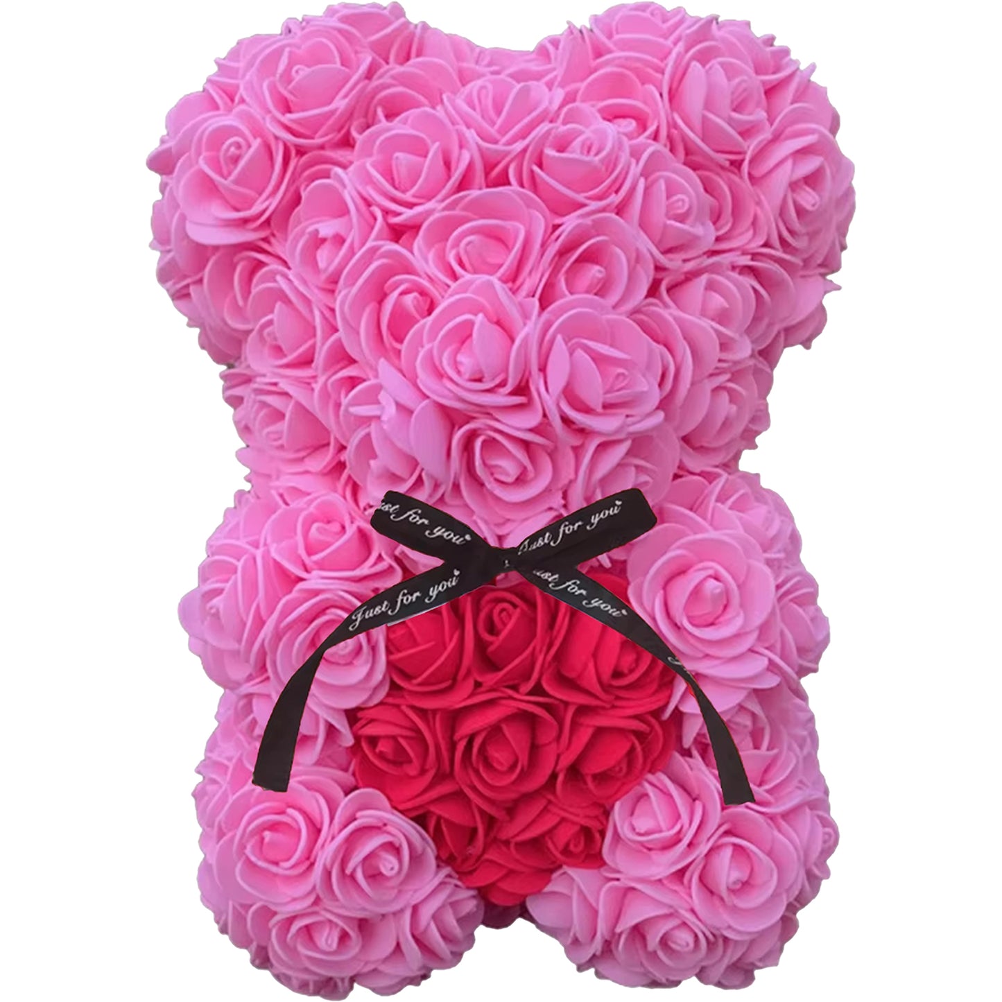 Eternal Rose Flower Teddy Bear
