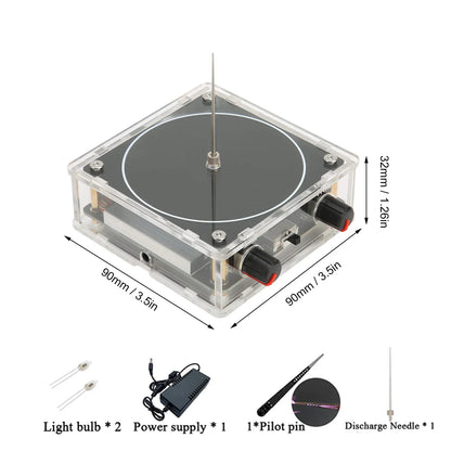 Bluetooth Music Tesla Coil: Touchable Plasma Speaker & Desktop Science Toy