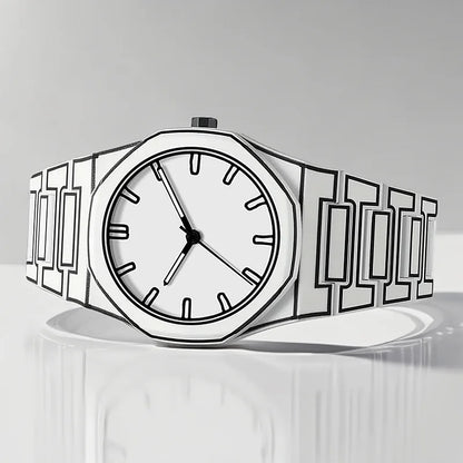 2D Comic Quartz Watch