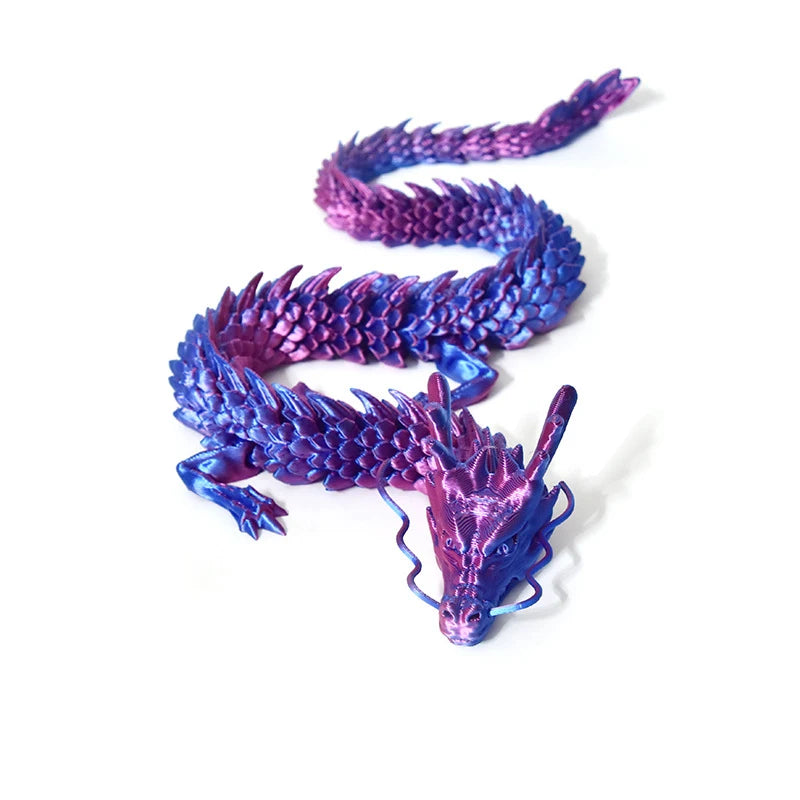 3D Printed Flexible Snake Toy
