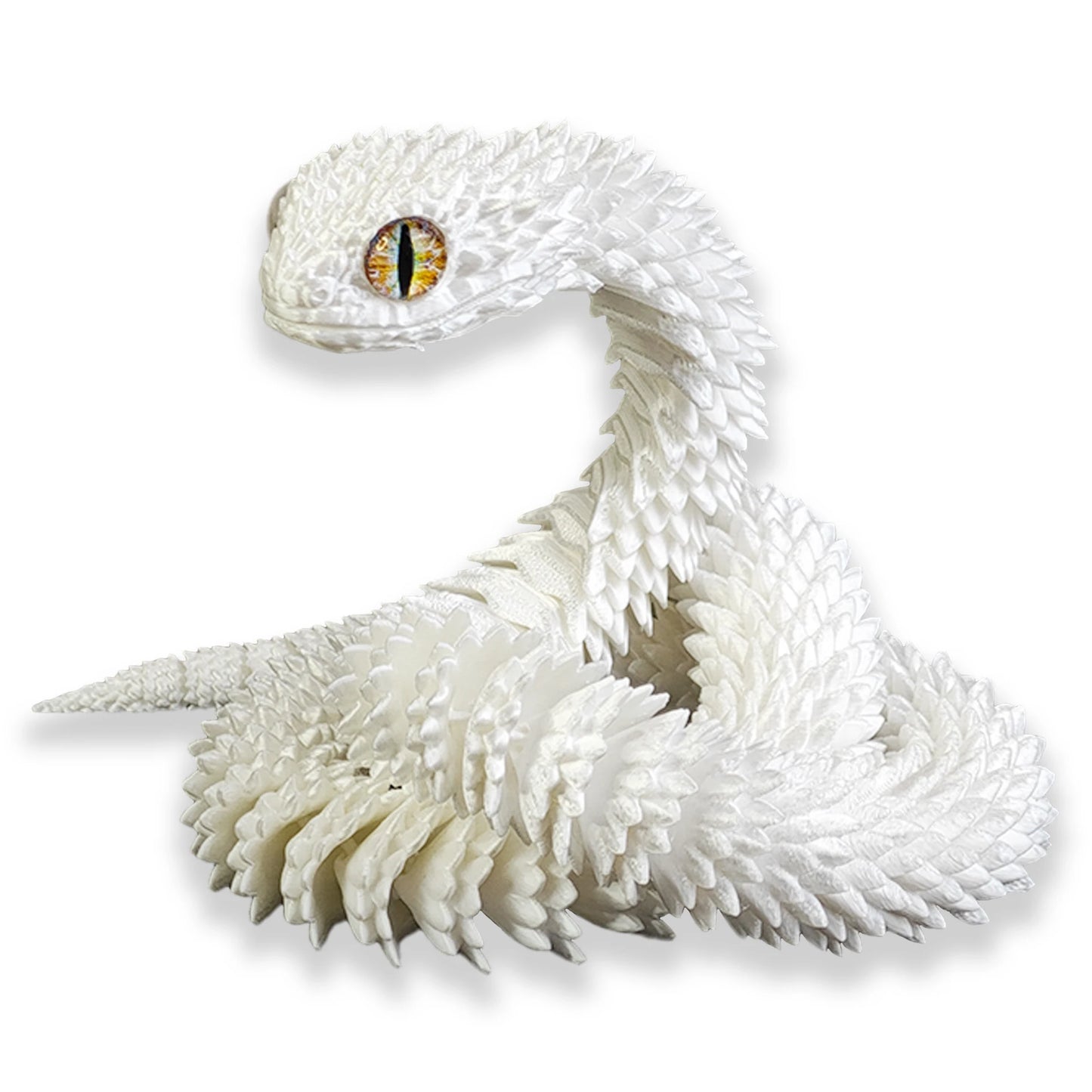 3D Printed Flexible Snake Toy
