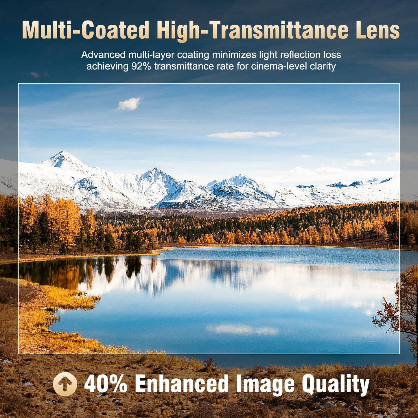 Magcubic | HY310 Mini Projector – Auto Focus, Native 1080P, 330ANSI, Android 11, 4K Support, Air Mouse + Voice Assistant