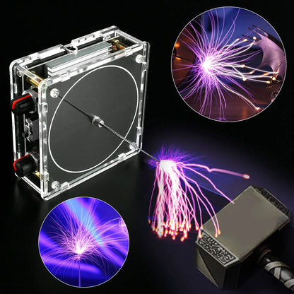 Bluetooth Music Tesla Coil: Touchable Plasma Speaker & Desktop Science Toy