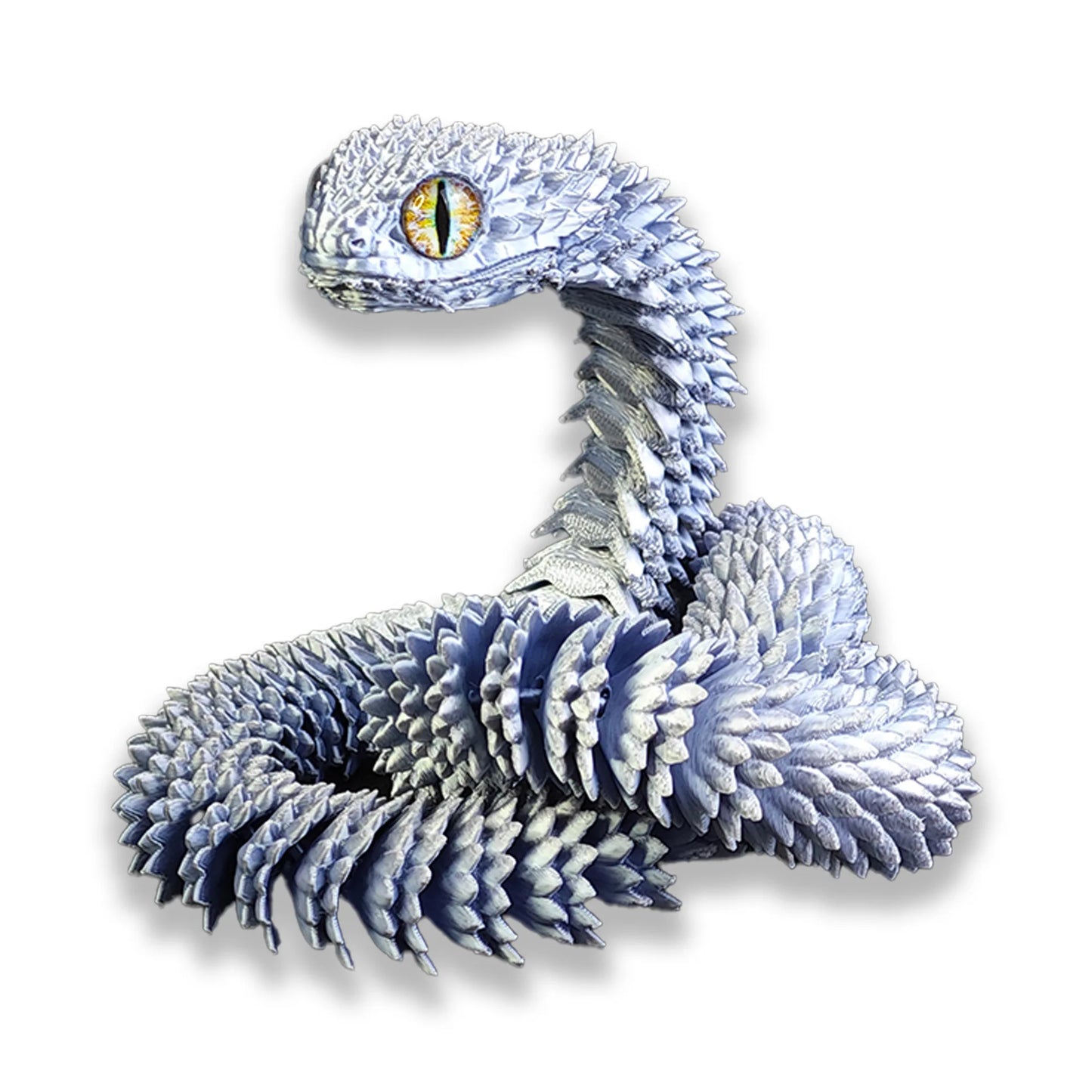 3D Printed Flexible Snake Toy