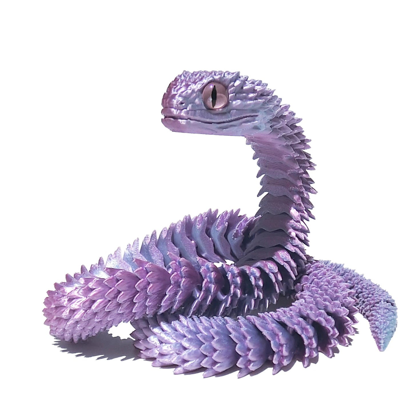 3D Printed Flexible Snake Toy