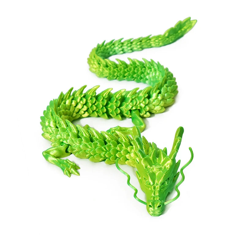 3D Printed Flexible Snake Toy