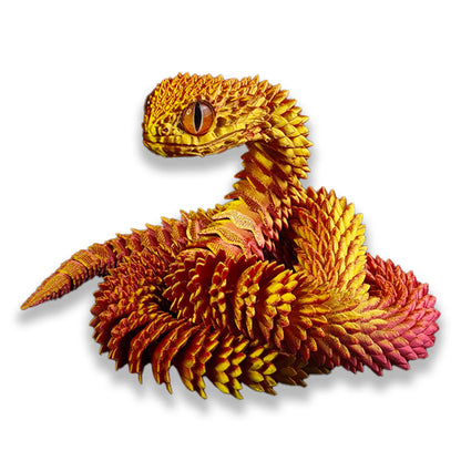 3D Printed Flexible Snake Toy