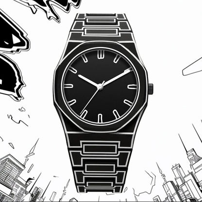 2D Comic Quartz Watch