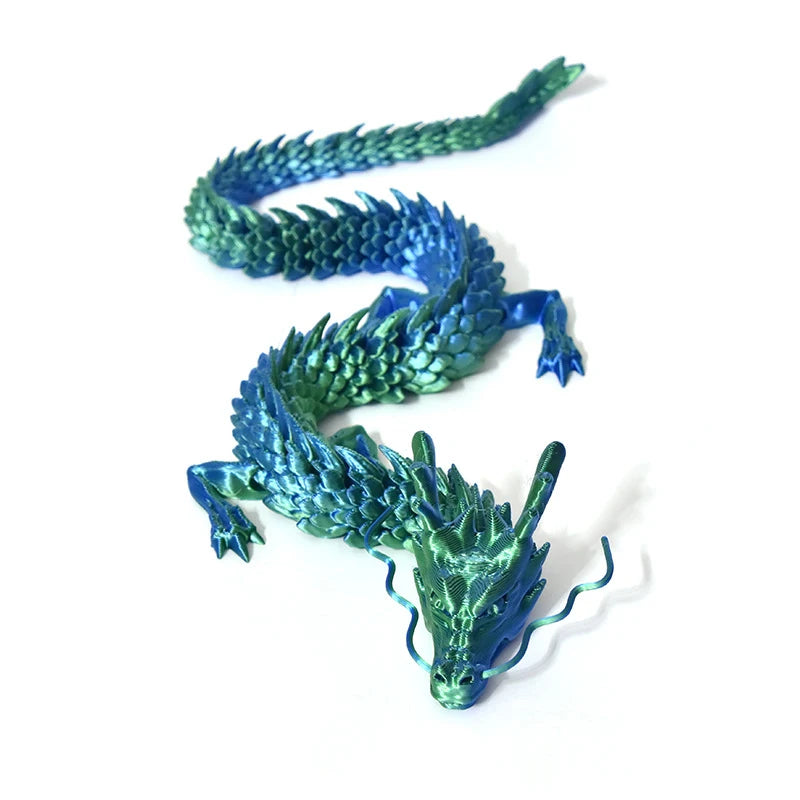 3D Printed Flexible Snake Toy