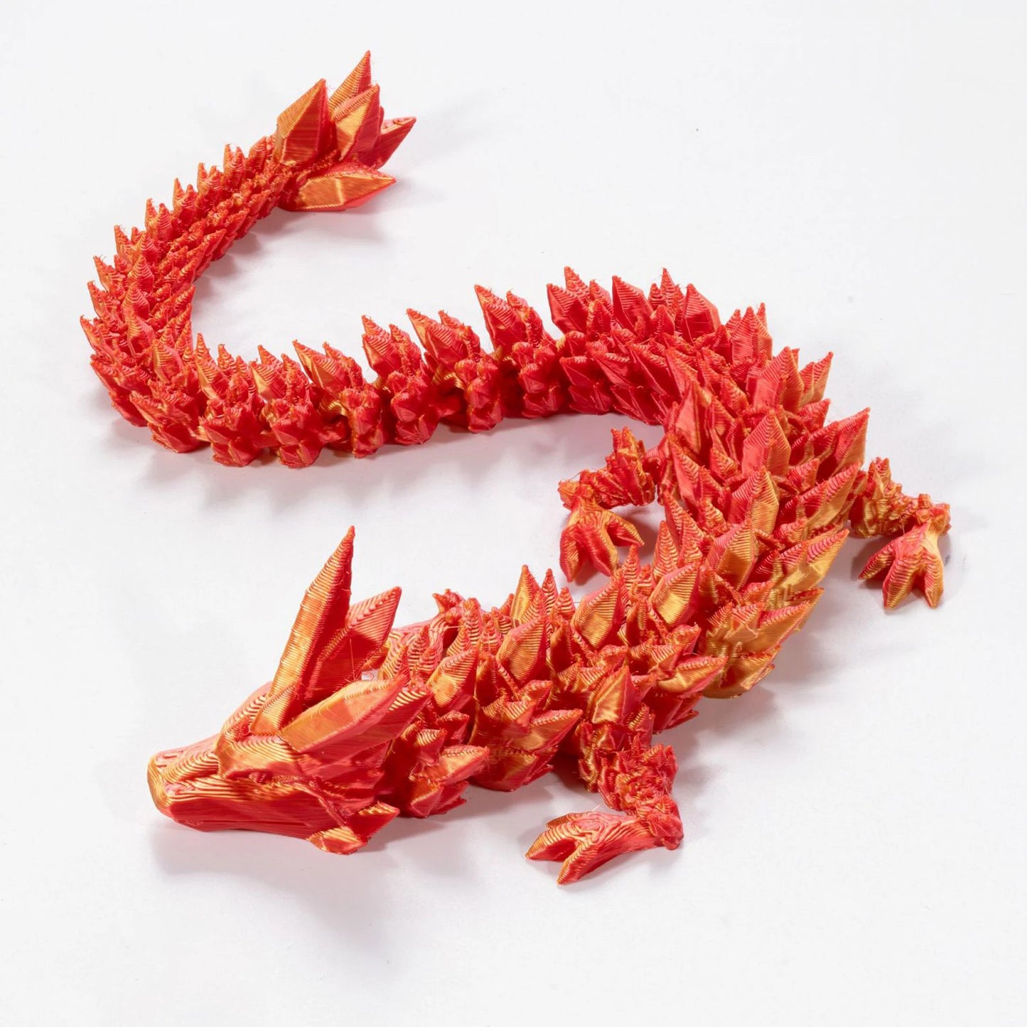 3D Printed Flexible Snake Toy
