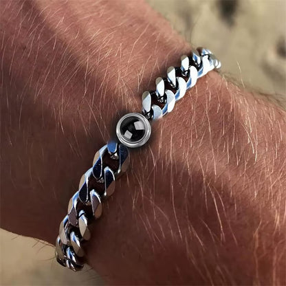 Stainless Steel Personalized Photo Bracelet