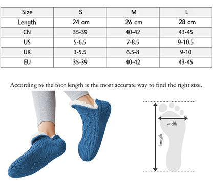 (Nuevos) Calcetines tipo pantuflas de felpa antideslizantes para hombres y mujeres